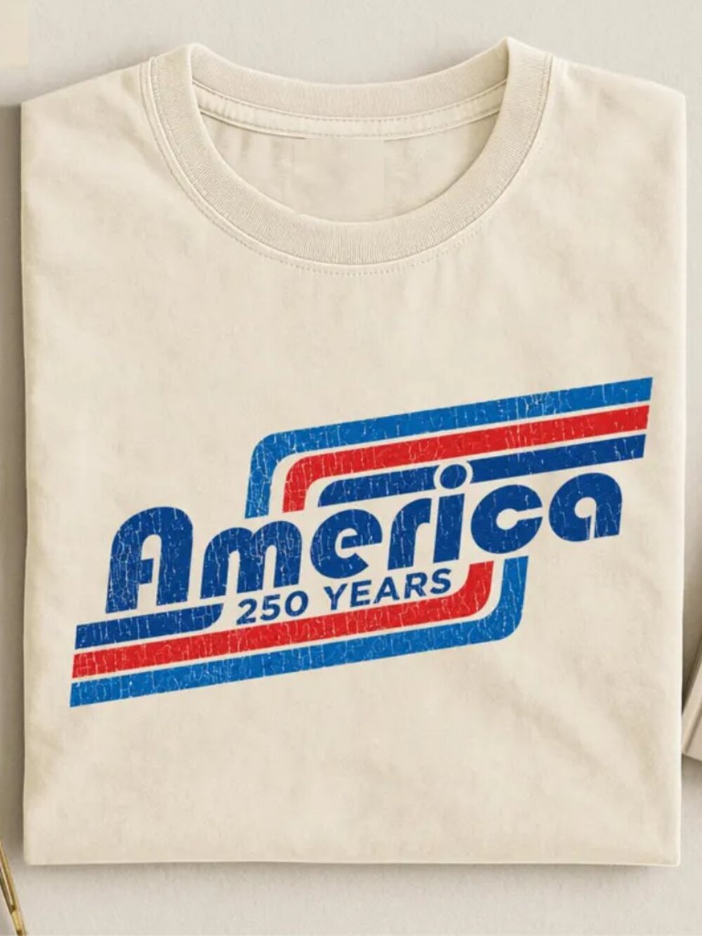 American Flag Shirt, 250 Years USA Graphic Tee, Patriotic Vintage Style T Shirt